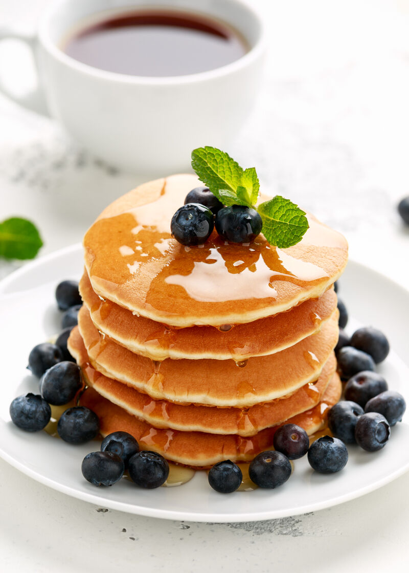 Pancakes 2 i Stock 1296830972
